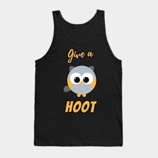 Give A Hoot Tank Top